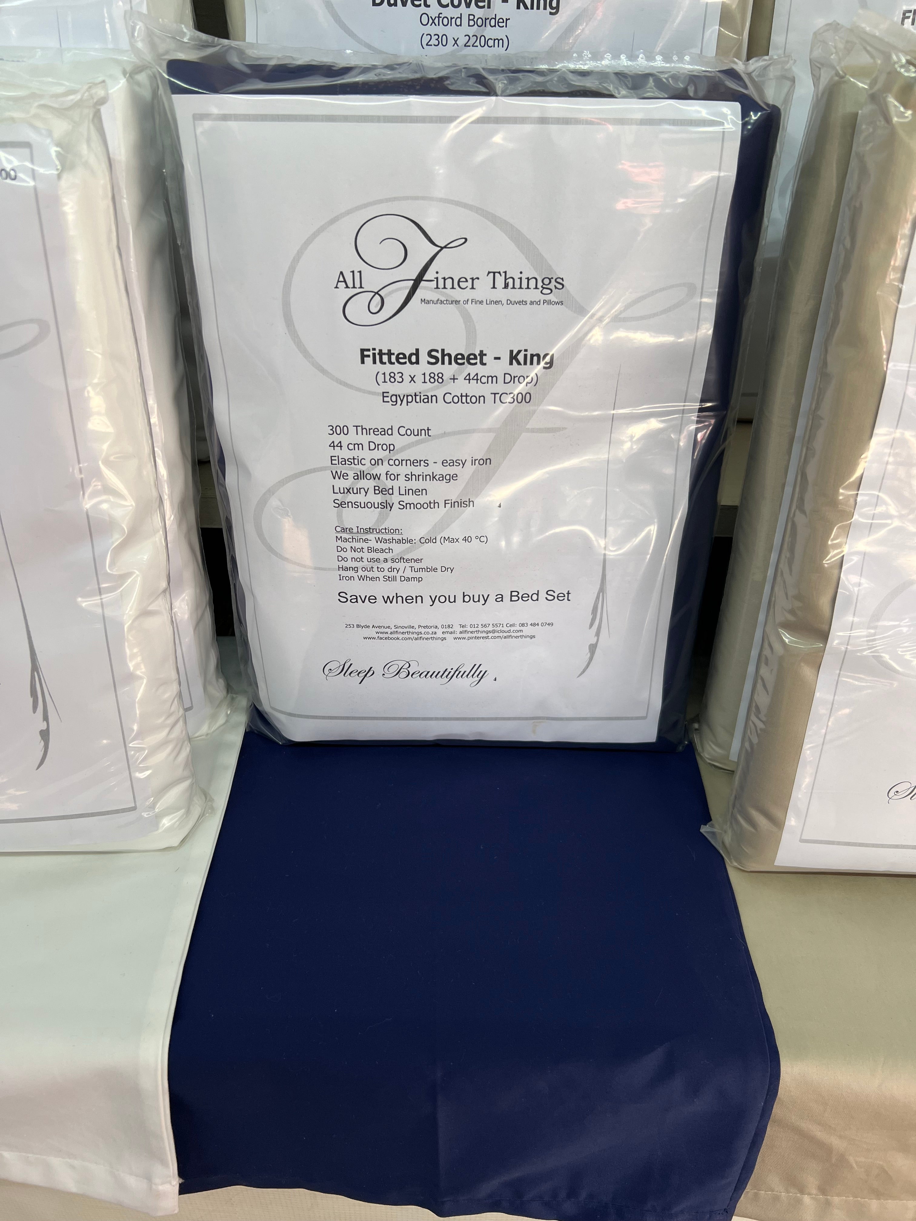 Duvet Cover Sets in Luxury Egyptian Cotton - Premium Bedding | All Finer Things