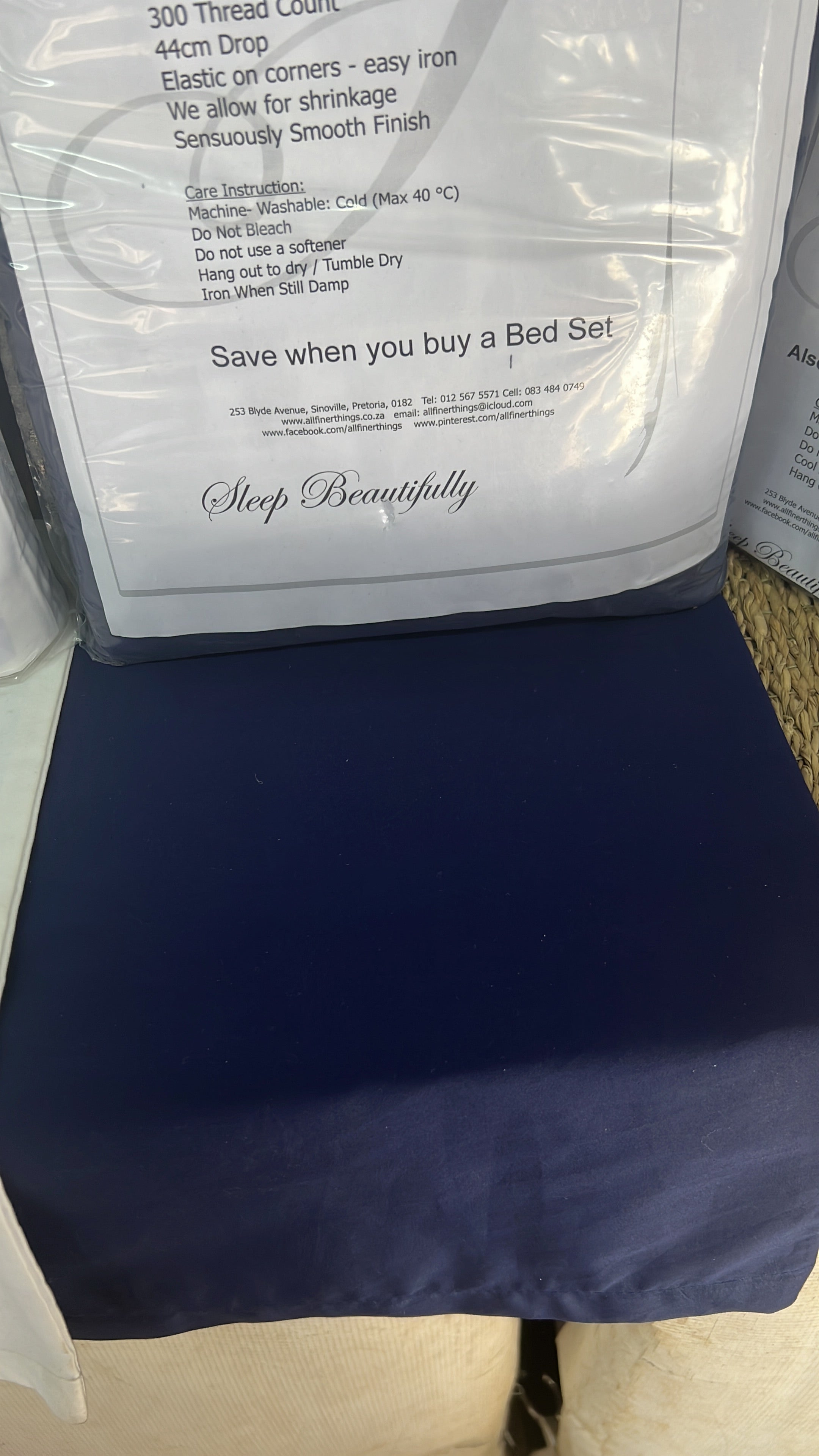 Extra Length Fitted Sheets - Luxury Egyptian Cotton | All Finer Things